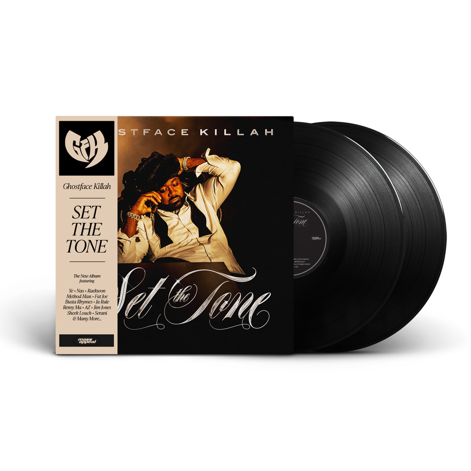 Ghostface Killah "Set The Tone” - 2LP VINYL - Black