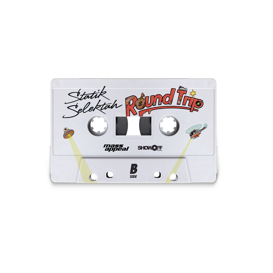 Statik Selektah "Round Trip" Cassette Tape