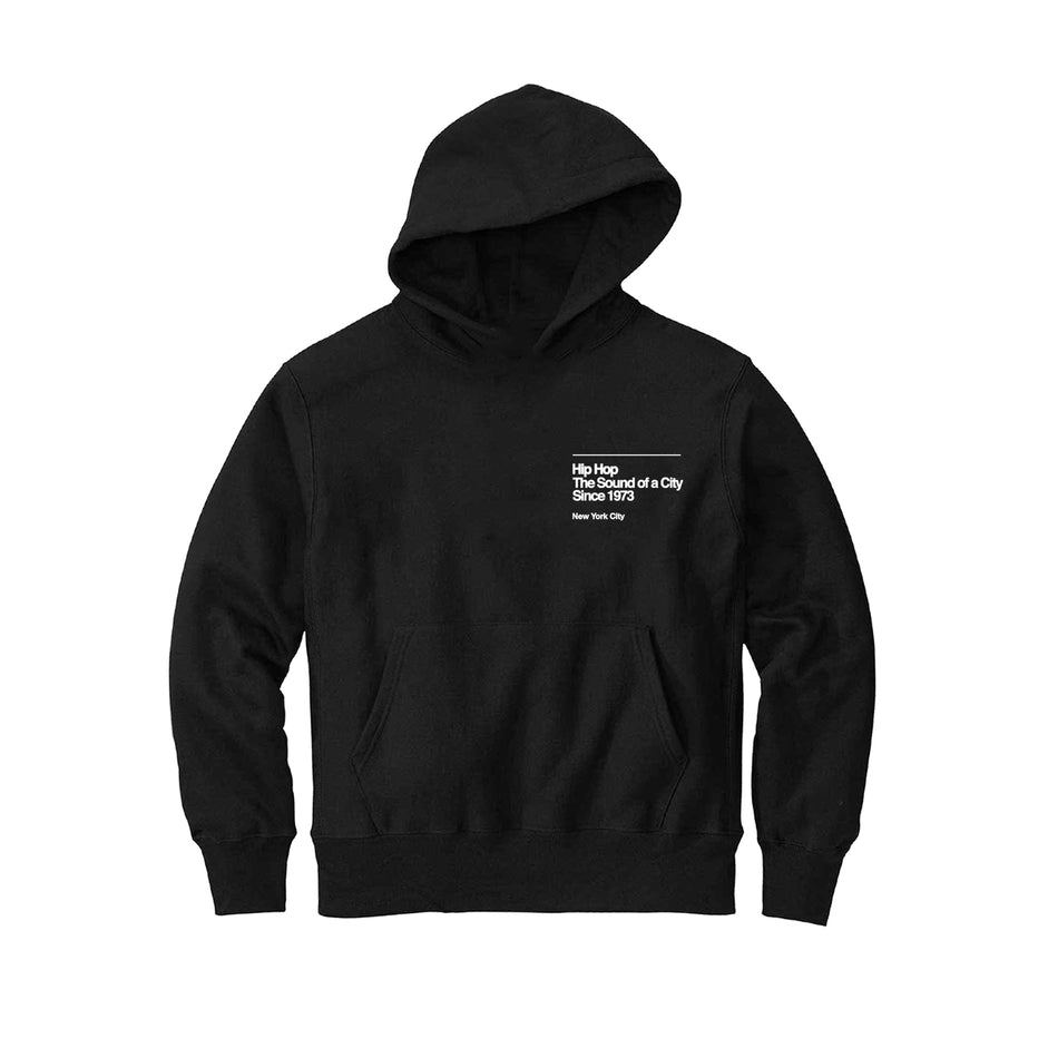 HH50 x NYC "Sound of a City" Hoodie  - Black