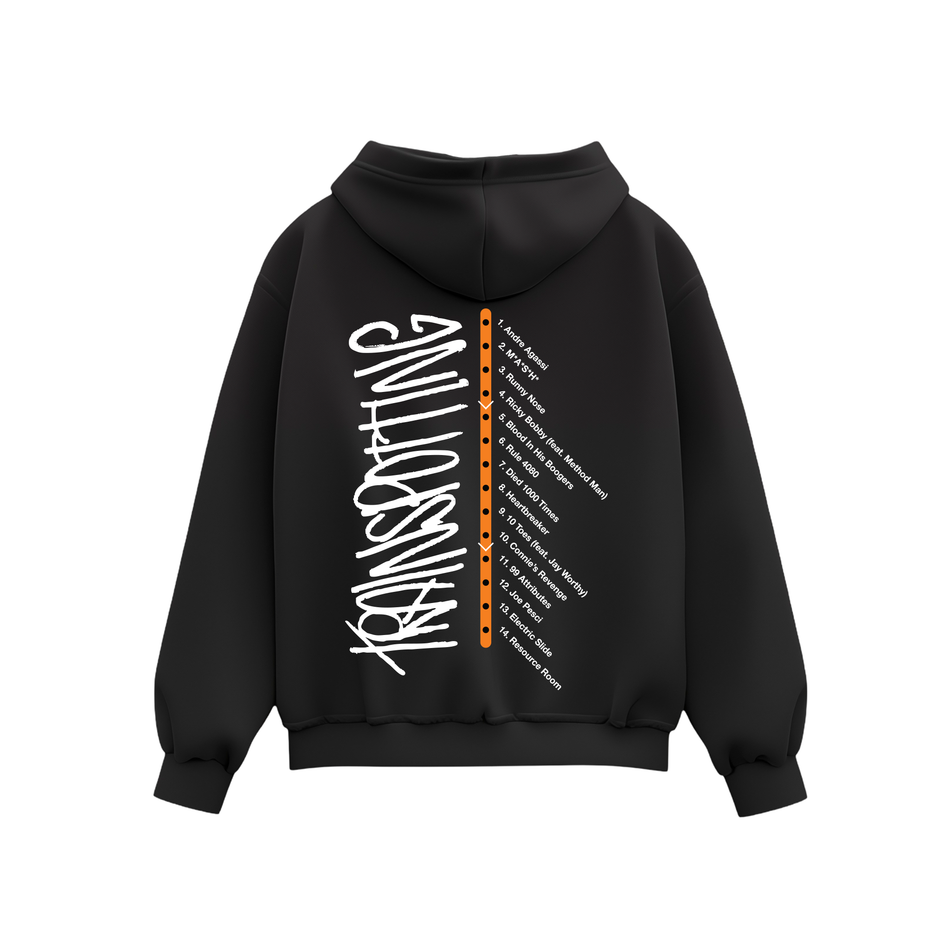 Rome Streetz & Conductor Williams "Trainspotting" Black Hoodie