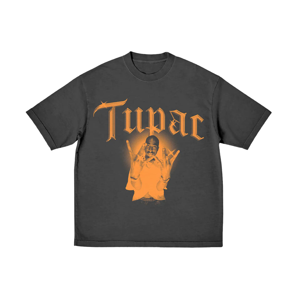 Tupac x Hip Hop Til Infinity T-Shirt - Vintage Black