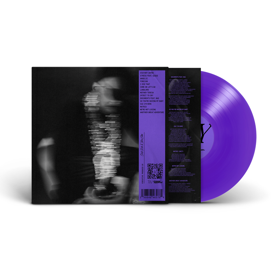 Slick Rick "VICTORY" Vinyl LP - Purple Edition