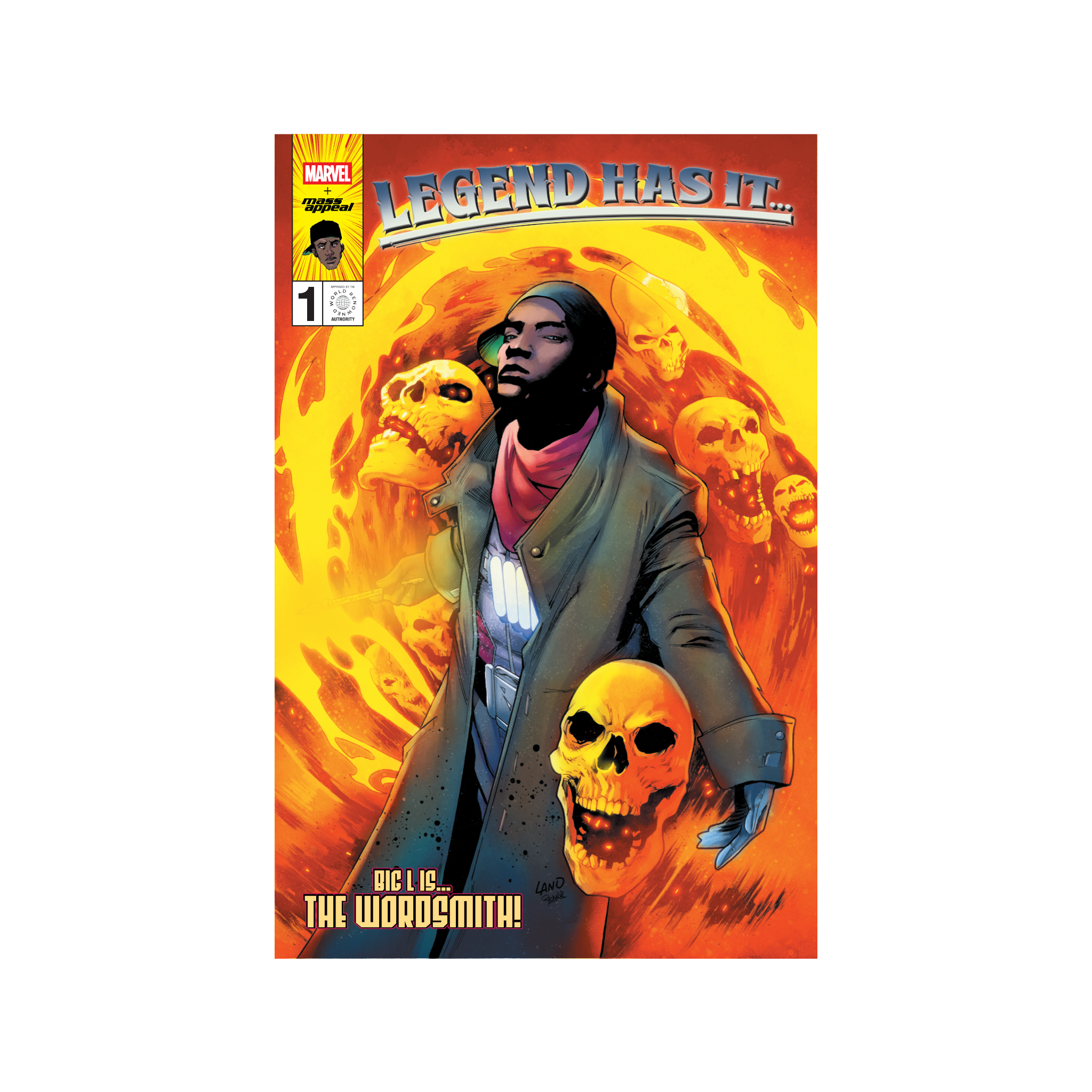 その他 Confidence Marvel Mass Appeal x Marvel Presents - Legend Has It #1 (Big L Variant Cov