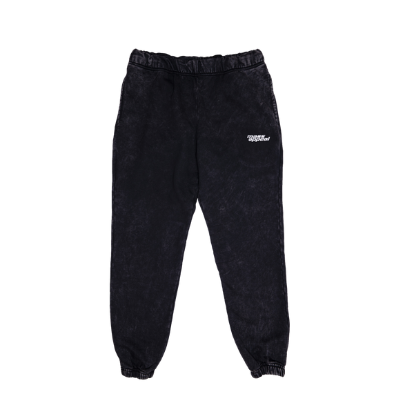 MA Mineral Washed Black Sweatpants