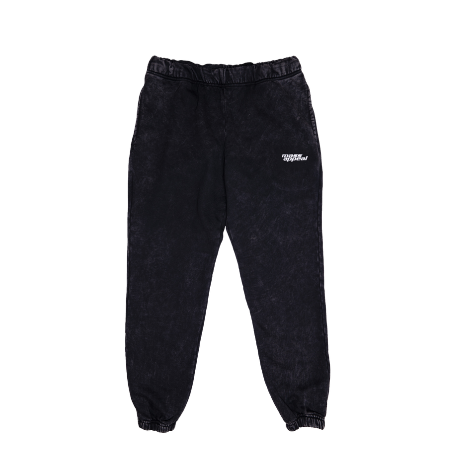 MA Mineral Washed Black Sweatpants