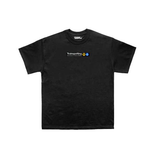 Rome Streetz & Conductor Williams "Trainspotting" Black Tee
