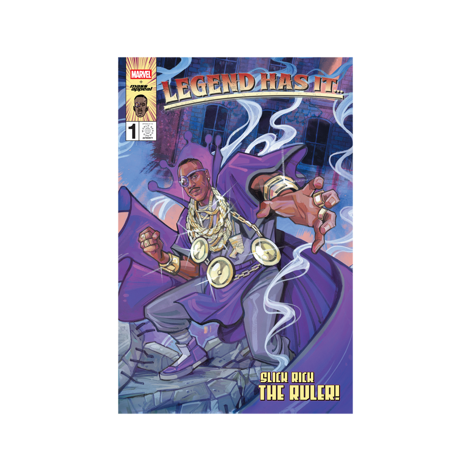 Mass Appeal x Marvel Presents - Legend Has It... #1 (Slick Rick Variant Cover)