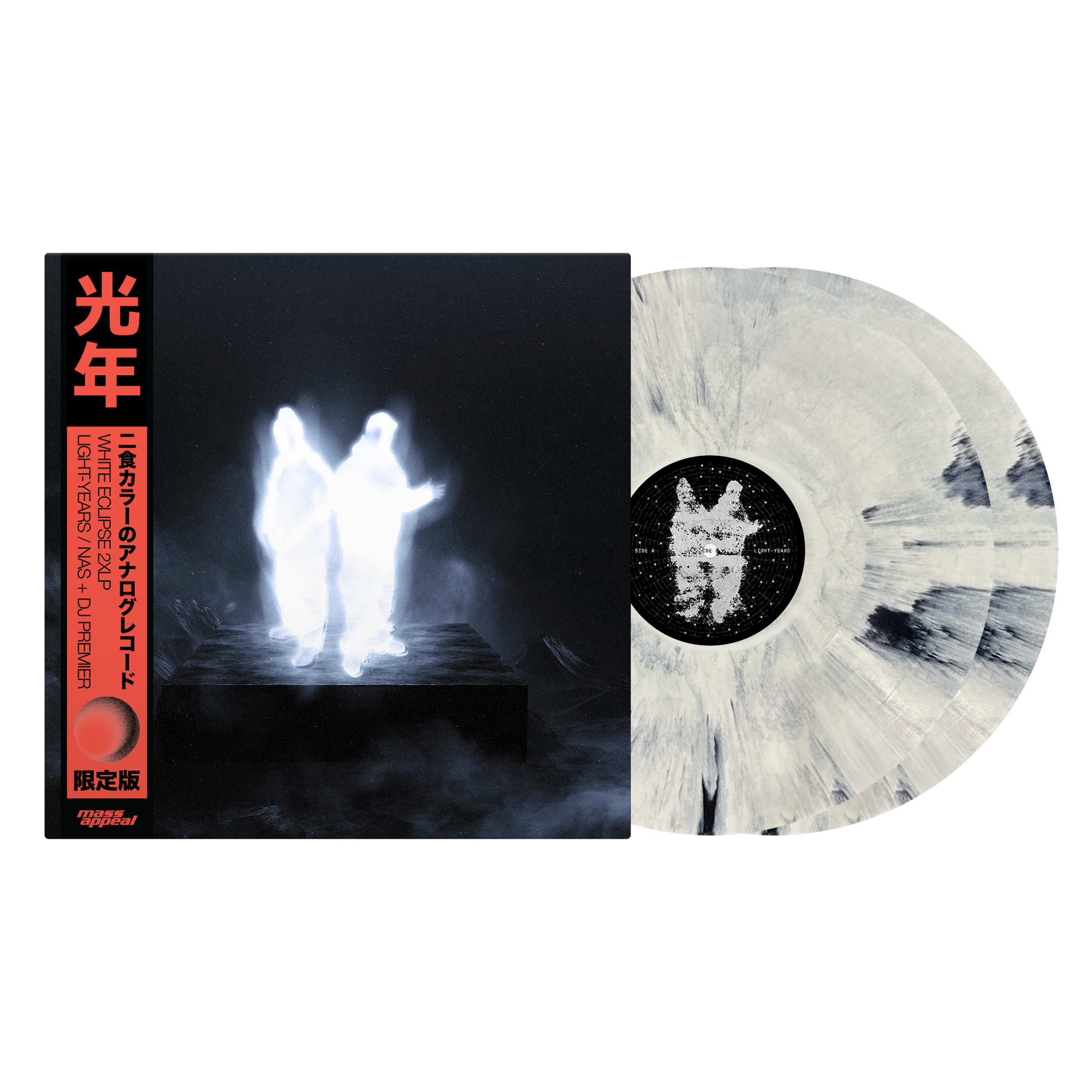 Nas & DJ Premier - Light-Years - White Eclipse Variant - 2xLP