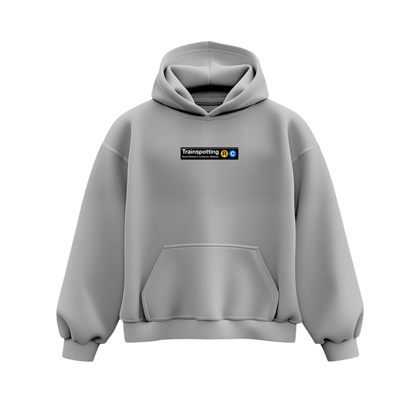 Rome Streetz & Conductor Williams "Trainspotting" Grey Hoodie
