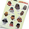 Mass Appeal x Marvel Presents - Legend Has It - Sticker Pack