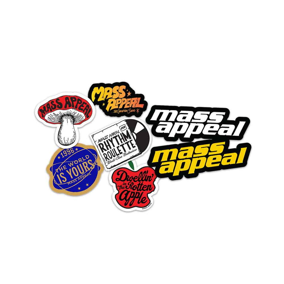 Mass Appeal SS2 Die Cut Sticker Pack